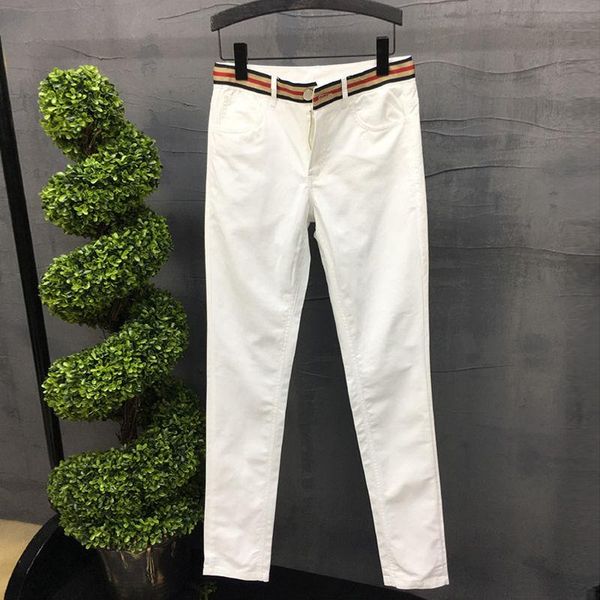 men's jeans high end casual trousers autumn 2021 korean slim fit small leg straight pants overalls, Blue
men's jeans high end casual trousers autumn 2021 korean slim fit small leg straight pants overalls, Blue