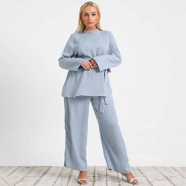 plus size tracksuits 2 piece set casual women clothing linen pant suits fashion blue elegant long sleeve wide-legged pants two outfit, Black
plus size tracksuits 2 piece set casual women clothing linen pant suits fashion blue elegant long sleeve wide-legged pants two outfit, Black