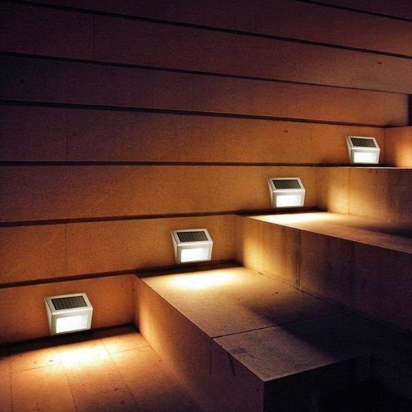 outdoor wall lamps 6pcs stainless steel solar bright step light stairs pathway deck garden
outdoor wall lamps 6pcs stainless steel solar bright step light stairs pathway deck garden
