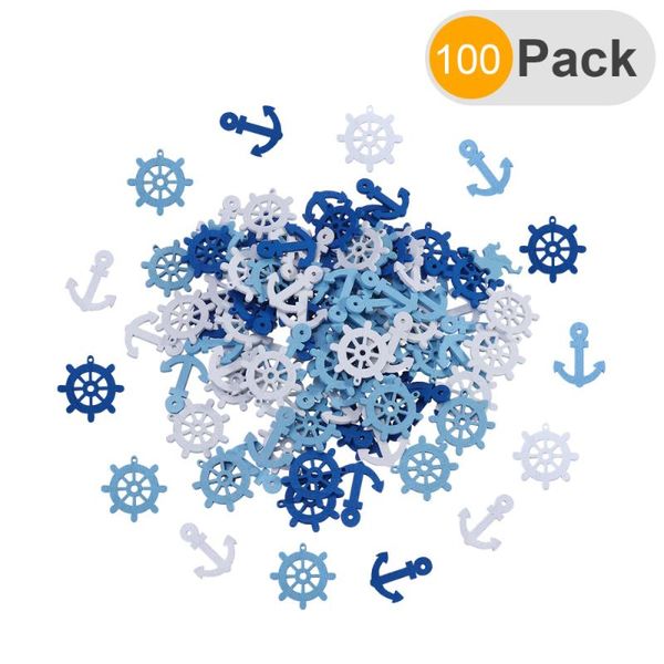 100pcs anchor and helm wooden pendants scrapbooking home embellishments decorative buttons (random color) objects & figurines
100pcs anchor and helm wooden pendants scrapbooking home embellishments decorative buttons (random color) objects & figurines