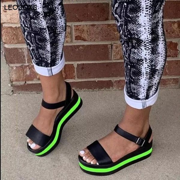 sandals women's 2021 summer muffin thick bottom color matching belt buckle beach plus size fish mouth shoes, Black
sandals women's 2021 summer muffin thick bottom color matching belt buckle beach plus size fish mouth shoes, Black