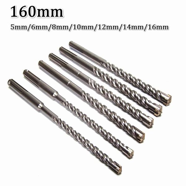 160mm electric hammer drill bits cross type tungsten steel alloy sds plus 5/6/8/10/12/14/16mm for masonry concrete rock stone professional
160mm electric hammer drill bits cross type tungsten steel alloy sds plus 5/6/8/10/12/14/16mm for masonry concrete rock stone professional