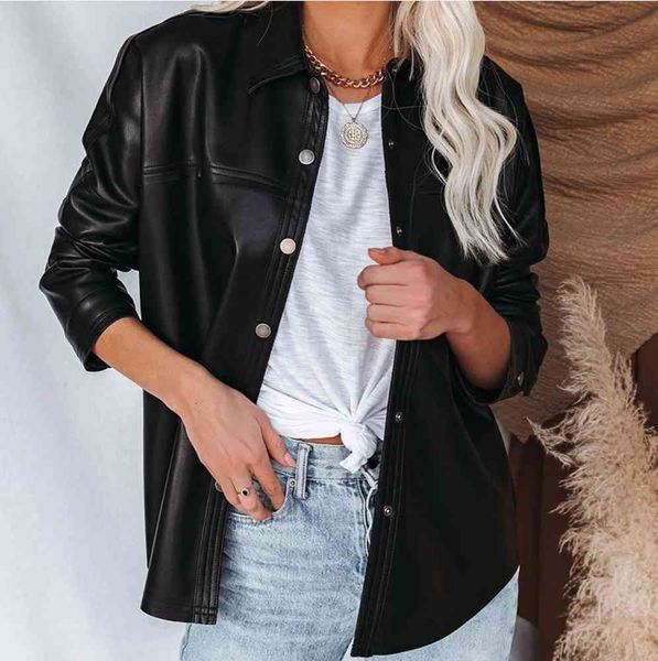 leather jacket high fashion men belt autumn street coat top, Black 
leather jacket high fashion men belt autumn street coat top, Black