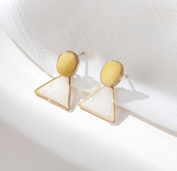 stud unique geometric drop earrings for women trendy triangle alloy round party jewelry whole sale, Golden;silver
stud unique geometric drop earrings for women trendy triangle alloy round party jewelry whole sale, Golden;silver