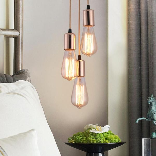 creative restaurant pendant lamp dining light modern vintage bulbs lighting fixture industrial e27 hanging socket base lamps
creative restaurant pendant lamp dining light modern vintage bulbs lighting fixture industrial e27 hanging socket base lamps