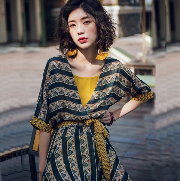dresses seaside holiday suit women's summer thai style bali beach skirt new slim super fairy dress, Black;gray
dresses seaside holiday suit women's summer thai style bali beach skirt new slim super fairy dress, Black;gray