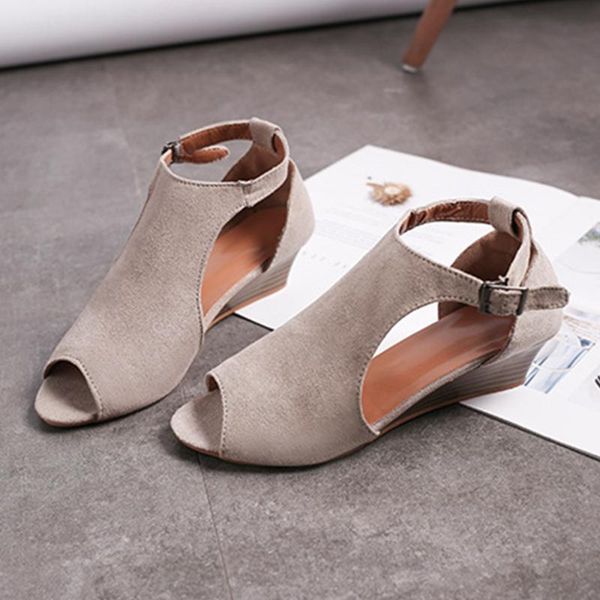 dress shoes spring summer ladies women sandals fashion fish mouth hollow out roma, Black
dress shoes spring summer ladies women sandals fashion fish mouth hollow out roma, Black