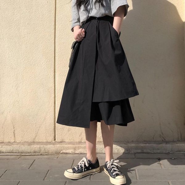 skirts black elegant gothic skirt women irregular patchwork streetwear harajuku hight waist korean 2021 women's autumn
skirts black elegant gothic skirt women irregular patchwork streetwear harajuku hight waist korean 2021 women's autumn