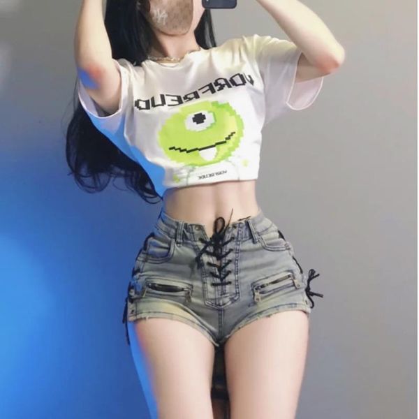 women's shorts womengaga denim booty black feminino girl bandage british short elastic high waist women mini korean boho cd2s, White;black
women's shorts womengaga denim booty black feminino girl bandage british short elastic high waist women mini korean boho cd2s, White;black