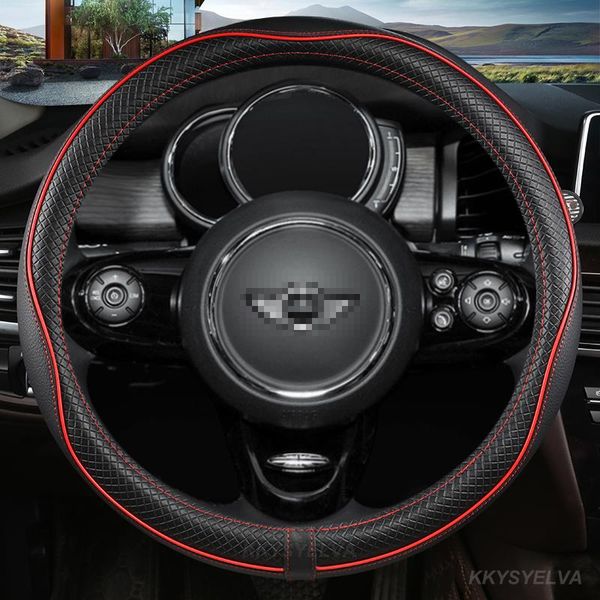 steering wheel covers microfiber leather non-slip 38cm car cover for mini cooper r56 clubman countryman clubvan coupe auto accessories
steering wheel covers microfiber leather non-slip 38cm car cover for mini cooper r56 clubman countryman clubvan coupe auto accessories