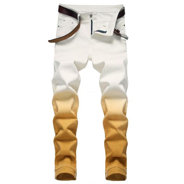 men's jeans 2021 autumn spring patchwork streetwear hip hop punk stretch bike trendy straight denim trouers, Blue
men's jeans 2021 autumn spring patchwork streetwear hip hop punk stretch bike trendy straight denim trouers, Blue
