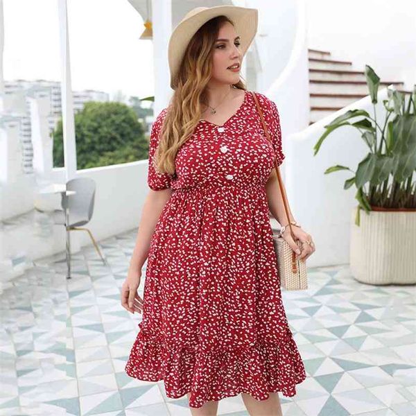 summer oversized dress women plus size floral large big size dress ladies elegant holiday midi party robe femme 3xl 4xl 210331, Black;gray
summer oversized dress women plus size floral large big size dress ladies elegant holiday midi party robe femme 3xl 4xl 210331, Black;gray