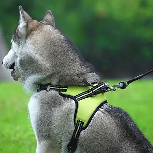 large dog harness vest breathable no pull training adjustable reflective pet harnesses for pitbull labrador collars & leashes
large dog harness vest breathable no pull training adjustable reflective pet harnesses for pitbull labrador collars & leashes