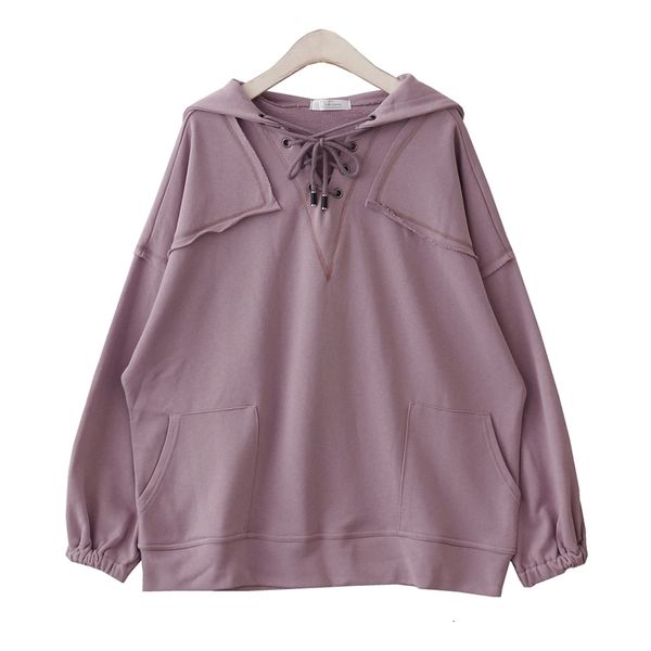 korean fashion women oversized hoodies female bandage v neck loose hooded sweatshirt harajuku vintage style purple pullover, Black
korean fashion women oversized hoodies female bandage v neck loose hooded sweatshirt harajuku vintage style purple pullover, Black