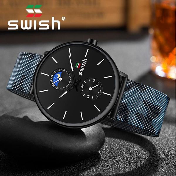 wristwatches swish chronograph watch men famous luxury men's wristwatch sports clock military quartz watches waterproof montre homme 20, Slivery;brown
wristwatches swish chronograph watch men famous luxury men's wristwatch sports clock military quartz watches waterproof montre homme 20, Slivery;brown