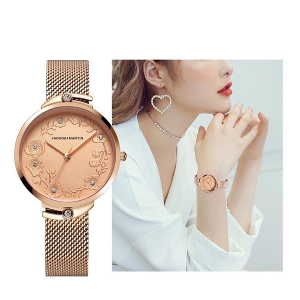 concise style women's watches quartz movement wristwatch rose gold rhinestones for women wristwatches, Slivery;brown
concise style women's watches quartz movement wristwatch rose gold rhinestones for women wristwatches, Slivery;brown