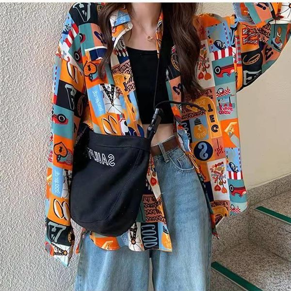 korean style spring summer womens shirts loose oversize long sleeve cartoon pattern trend clothes female, White
korean style spring summer womens shirts loose oversize long sleeve cartoon pattern trend clothes female, White