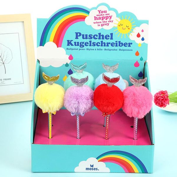 gel pens 48 pcs/lot kawaii mermaid hairball pen cute 0.5 mm black ink signature office school supplies stationery gift
gel pens 48 pcs/lot kawaii mermaid hairball pen cute 0.5 mm black ink signature office school supplies stationery gift