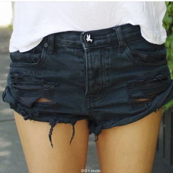 women's jeans vintage ripped hole fringe denim thong shorts women pocket one teaspoon wholesale summer girl booty short zgax, Blue
women's jeans vintage ripped hole fringe denim thong shorts women pocket one teaspoon wholesale summer girl booty short zgax, Blue