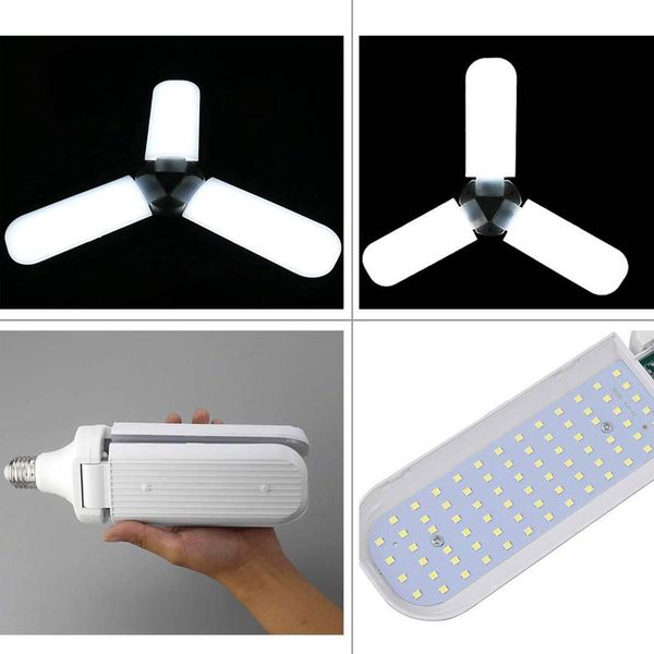 led bulbs 2/3/4 leaves environmental protection energy-saving light bulb super bright folding umbrella lights indoor adjustable 30w/45w/60w
led bulbs 2/3/4 leaves environmental protection energy-saving light bulb super bright folding umbrella lights indoor adjustable 30w/45w/60w