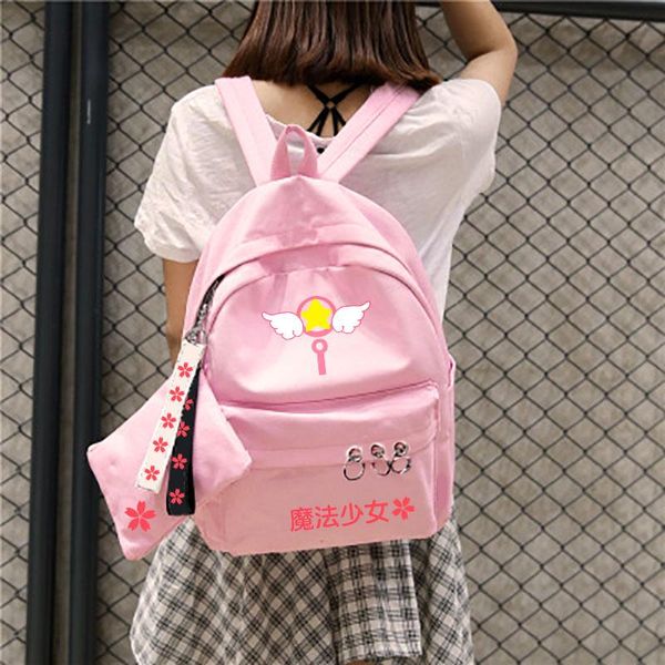 backpack cardcaptor card captor sakura cosplay canvas student school shoulder bag laptravel rucksack gift
backpack cardcaptor card captor sakura cosplay canvas student school shoulder bag laptravel rucksack gift