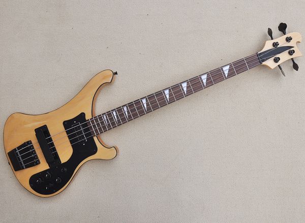natural wood color 4 strings electric bass guitar with rosewood fretboard,black pickguard
natural wood color 4 strings electric bass guitar with rosewood fretboard,black pickguard