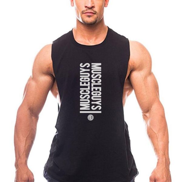 muscleguys letter gyms stringer vest men tank print fitness sleeveless shirt cotton workout clothing undershirt man 210421, White;black
muscleguys letter gyms stringer vest men tank print fitness sleeveless shirt cotton workout clothing undershirt man 210421, White;black