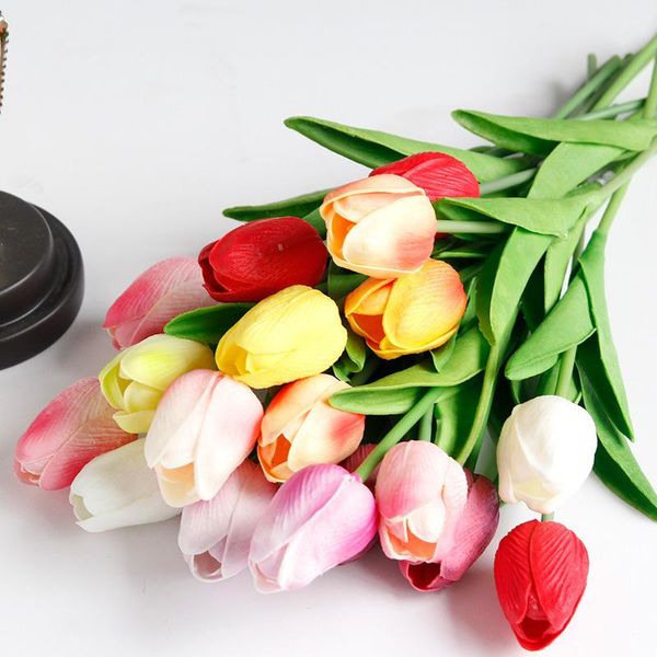 tulip artificial flower real touch bouquet fake for wedding decoration flowers home garen decor decorative & wreaths
tulip artificial flower real touch bouquet fake for wedding decoration flowers home garen decor decorative & wreaths