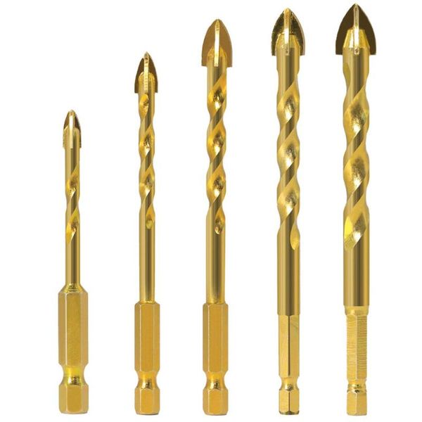 professional drill bits 5pcs 7mm hex shank twist glass titanium ceramic drilling set 4 6 8 10 12mm tile concrete cross tip hole bit
professional drill bits 5pcs 7mm hex shank twist glass titanium ceramic drilling set 4 6 8 10 12mm tile concrete cross tip hole bit