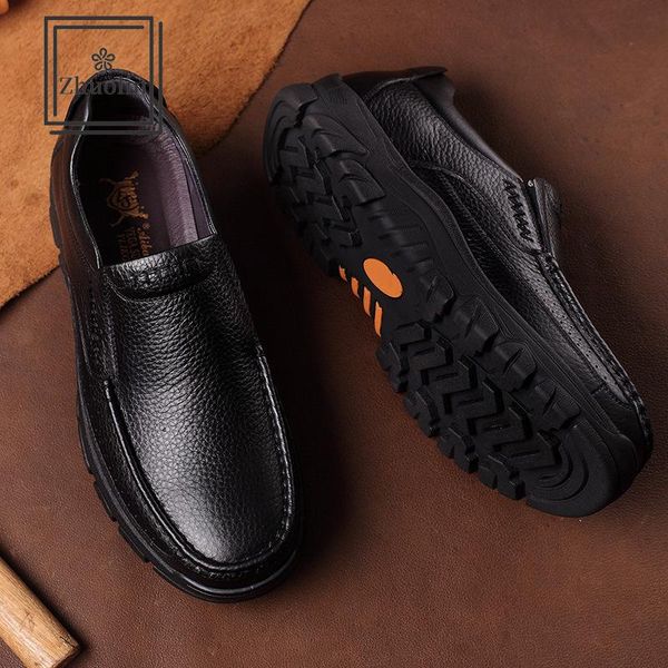 dress shoes zhuolin mens spring and autumn leather casual outdoor sports breathable, Black
dress shoes zhuolin mens spring and autumn leather casual outdoor sports breathable, Black