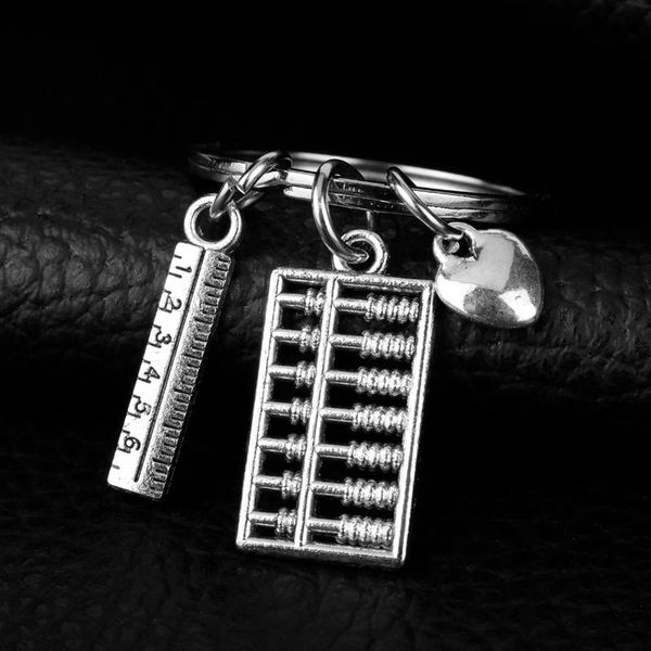 keychains fashion handmade jewelry creative abacus calculator ruler tools keychain charms keyfob teacher's day gift-50, Silver
keychains fashion handmade jewelry creative abacus calculator ruler tools keychain charms keyfob teacher's day gift-50, Silver
