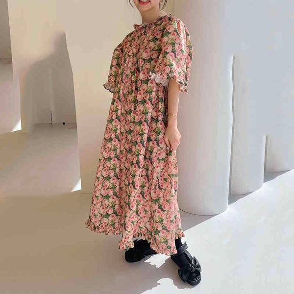 women red bandage print pleated ruffles dress round neck half puff sleeve loose fashion spring summer 2f0573 210510, Black;gray
women red bandage print pleated ruffles dress round neck half puff sleeve loose fashion spring summer 2f0573 210510, Black;gray