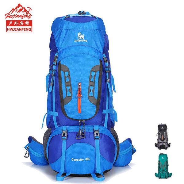 outdoor bags hwjianfeng 80l large capacity mountaineering bag leisure waterproof climbing camping men's and women's backpack
outdoor bags hwjianfeng 80l large capacity mountaineering bag leisure waterproof climbing camping men's and women's backpack