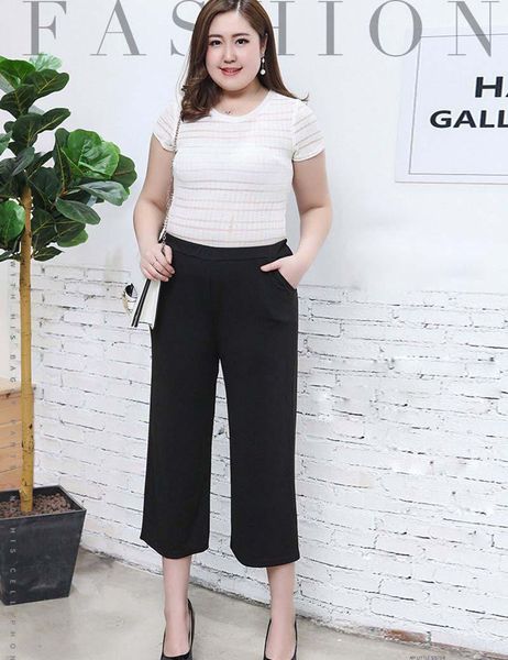 women's pants & capris women summer breathable wide leg loose pant home style casual black knee length short large pocket outer trouser, Black;white
women's pants & capris women summer breathable wide leg loose pant home style casual black knee length short large pocket outer trouser, Black;white