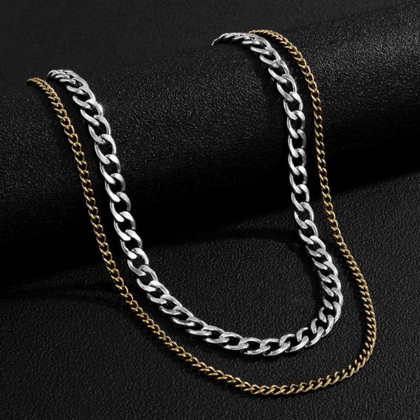 chains punk layered thick necklaces on the neck hip hop chunky choker necklace for women/men 2021 fashion jewelry trendy collar, Silver
chains punk layered thick necklaces on the neck hip hop chunky choker necklace for women/men 2021 fashion jewelry trendy collar, Silver