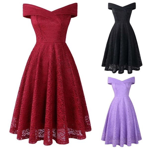 casual dresses dress women embroidery vintage lace off shoulder short sleeve summer evening elegant princess party, Black;gray
casual dresses dress women embroidery vintage lace off shoulder short sleeve summer evening elegant princess party, Black;gray