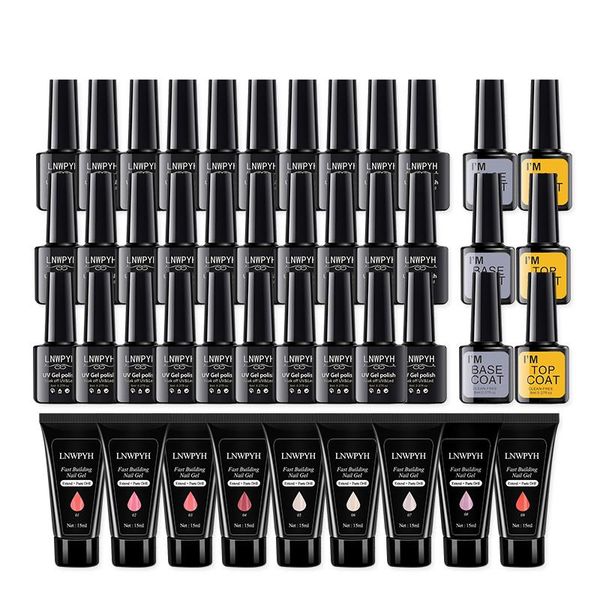 nail gel polish kit uv led nails varnish set semi permanent art gels and 9pcs poly glitter building, Red;pink
nail gel polish kit uv led nails varnish set semi permanent art gels and 9pcs poly glitter building, Red;pink