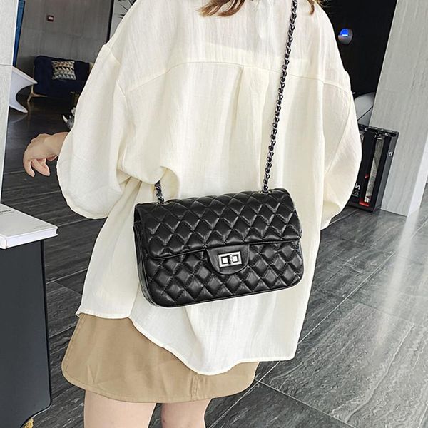 shoulder bags black diamond lattice for women 2021 rhombus embroidery line crossbody bag lady small flap chain messenger
shoulder bags black diamond lattice for women 2021 rhombus embroidery line crossbody bag lady small flap chain messenger