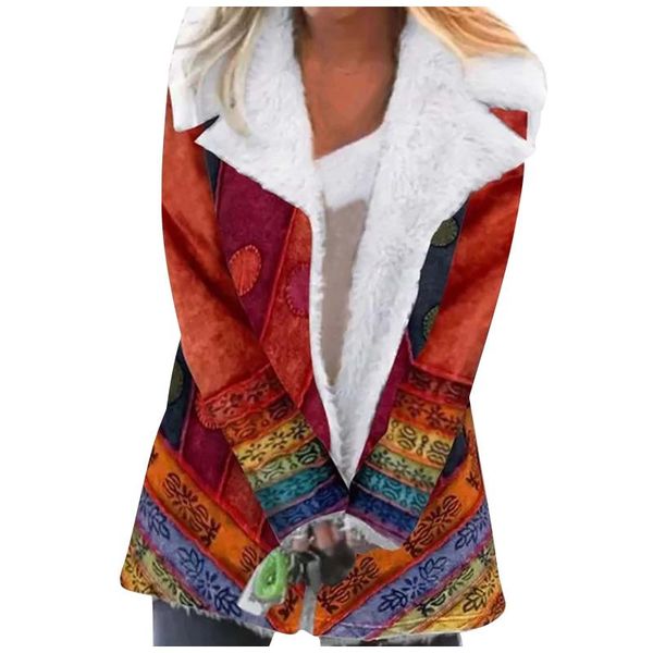 women's jackets stylish sweater down collar button press autumn/winter warm long-sleeved furry pull-up high chaqueta, Black;brown
women's jackets stylish sweater down collar button press autumn/winter warm long-sleeved furry pull-up high chaqueta, Black;brown