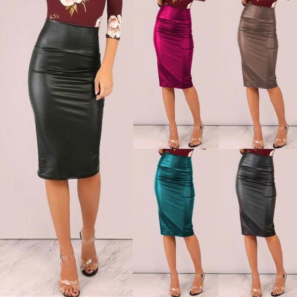 skirts 2021 summer women high waist skirt bodycon clubwear pu leather vintage long pencil, Black
skirts 2021 summer women high waist skirt bodycon clubwear pu leather vintage long pencil, Black