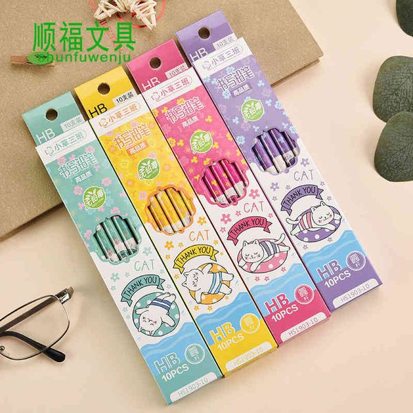 grade normal children's writing hb pencil cute cartoon 10 box shunfu stationery, Black;red
grade normal children's writing hb pencil cute cartoon 10 box shunfu stationery, Black;red