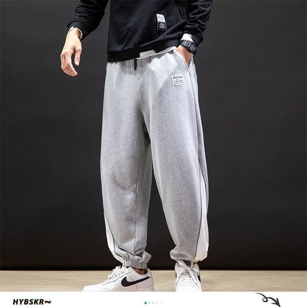 hybskr hip hop streetwear men sweatpants japanese patchwork man casual long pants elastic waist men's loose cotton trousers 210715, Black
hybskr hip hop streetwear men sweatpants japanese patchwork man casual long pants elastic waist men's loose cotton trousers 210715, Black