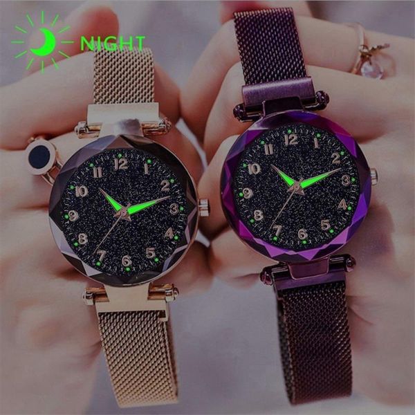 wristwatches 2021 special offer ladies love buckle starry night light luxury watch stainless steel quartz relogio feminino, Slivery;brown
wristwatches 2021 special offer ladies love buckle starry night light luxury watch stainless steel quartz relogio feminino, Slivery;brown