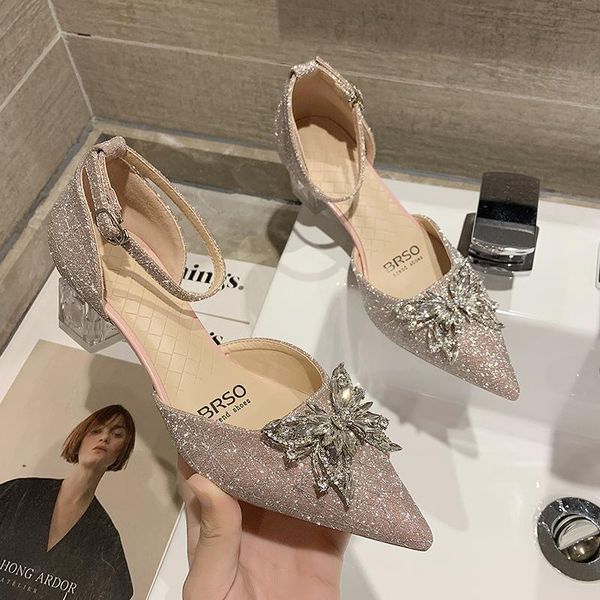 dress shoes summer ladies ankle strap pumps low heels butterfly festival rhinestone pointed toe wedding party crystal office, Black
dress shoes summer ladies ankle strap pumps low heels butterfly festival rhinestone pointed toe wedding party crystal office, Black