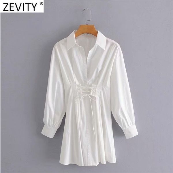 women vintage waist lace up bandage casual slim folds shirt dress female chic back zipper white mini vestidos ds8187 210420, Black;gray
women vintage waist lace up bandage casual slim folds shirt dress female chic back zipper white mini vestidos ds8187 210420, Black;gray