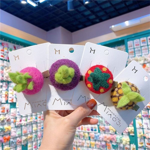 hair accessories girls plush fruit clip cartoon strawberry pineapple baby cute side headdress for children fashion, Slivery;white
hair accessories girls plush fruit clip cartoon strawberry pineapple baby cute side headdress for children fashion, Slivery;white