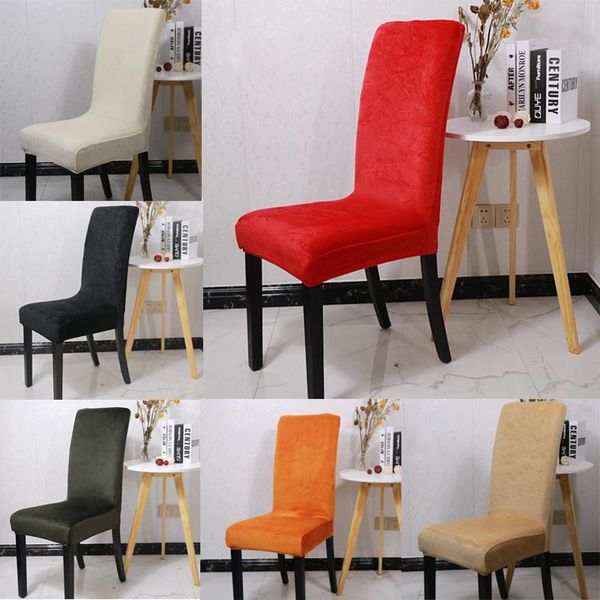 1/2/4/6 pcs spandex high-quality solid color chair cover used in els weddings, banquets home use covers
1/2/4/6 pcs spandex high-quality solid color chair cover used in els weddings, banquets home use covers