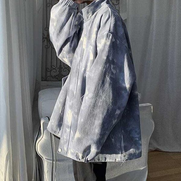 women's jackets 2021 spring and autumn tie-dye jacket windbreaker korean version loose retro hong kong-style tooling trendy, Black;brown
women's jackets 2021 spring and autumn tie-dye jacket windbreaker korean version loose retro hong kong-style tooling trendy, Black;brown