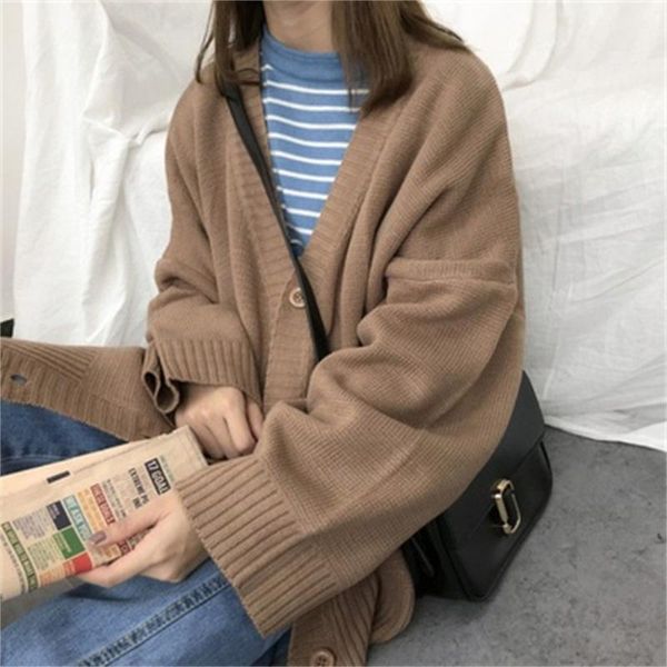 women's knits & tees sweaters women knitting cardigans casual spring v-neck long sleeve daily solid mujer clothes single breasted brown, White
women's knits & tees sweaters women knitting cardigans casual spring v-neck long sleeve daily solid mujer clothes single breasted brown, White