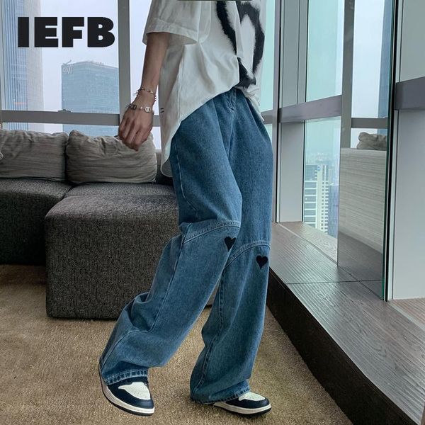 men's jeans iefb love print spliced thin mans summer straight denim pants 2021 blue casual long trousers streetwear
men's jeans iefb love print spliced thin mans summer straight denim pants 2021 blue casual long trousers streetwear